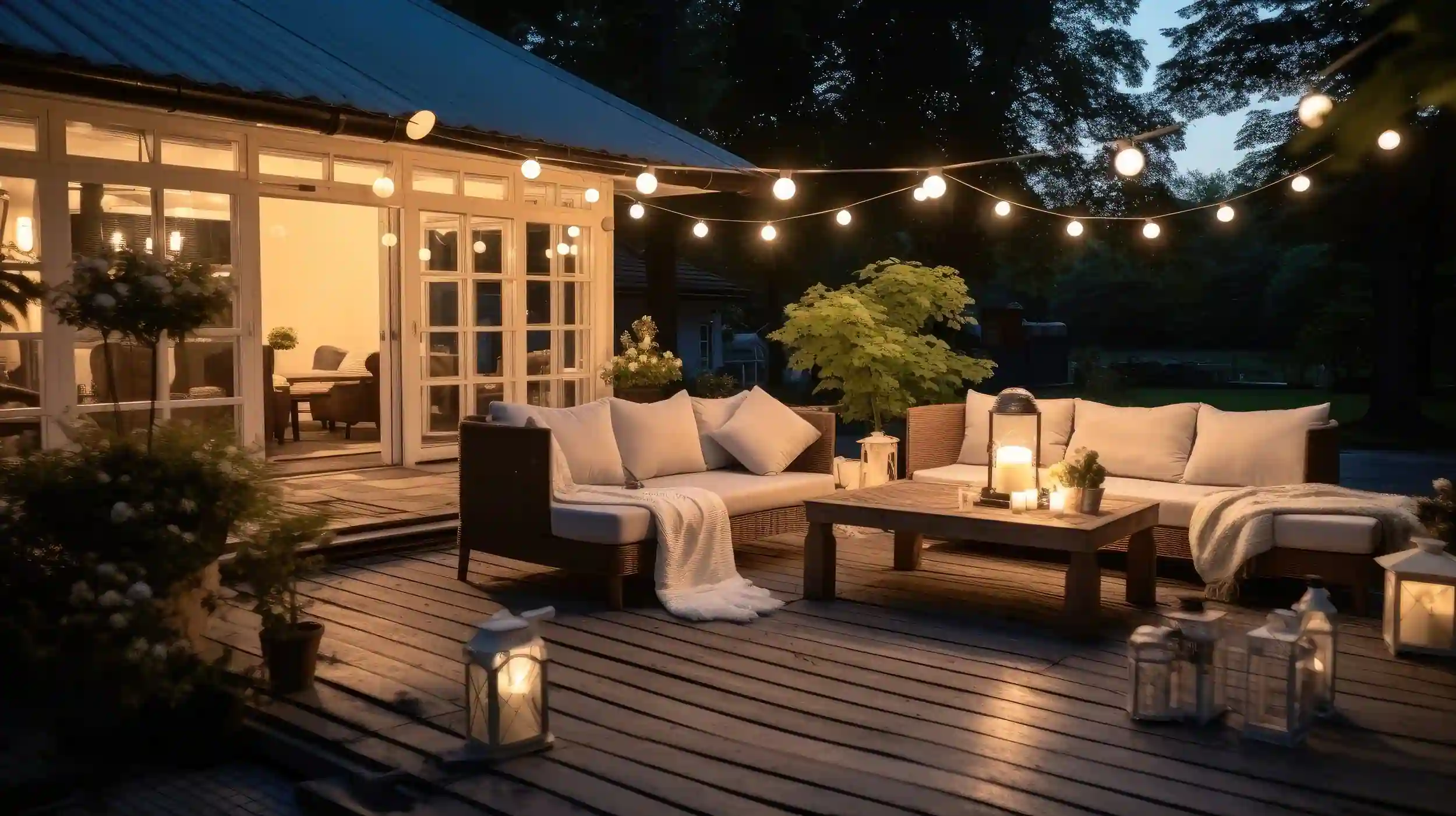 Create Ambiance With Patio Lighting